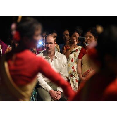 Herzogin Kate & Prinz William in Indien