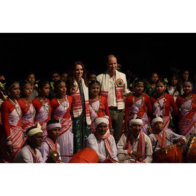 Herzogin Kate & Prinz William in Indien