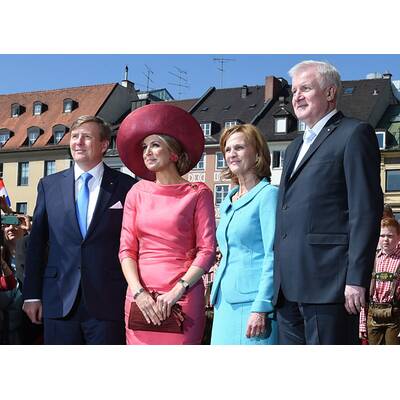 Máxima & Willem-Alexander besuchen Bayern