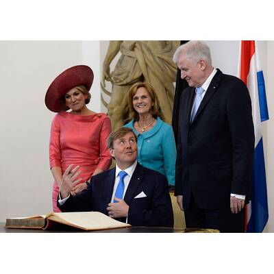Máxima & Willem-Alexander besuchen Bayern