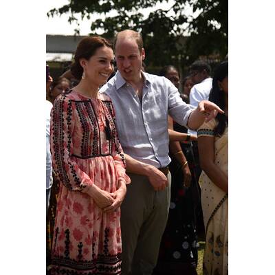 Herzogin Kate & Prinz William in Indien