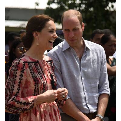 Herzogin Kate & Prinz William in Indien