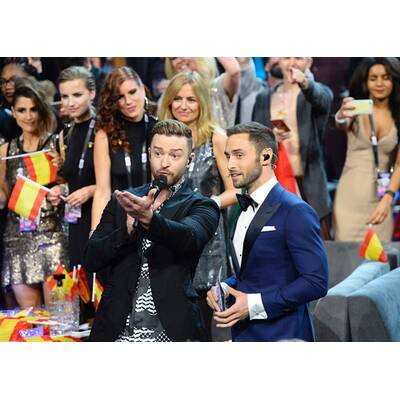 Justin Timberlake beim Eurovision Song Contest 2016