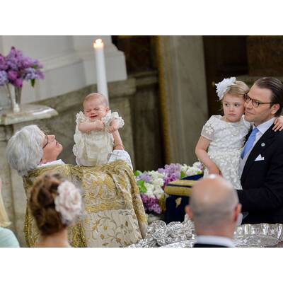 Prinz Oscar von Schweden wurde getauft