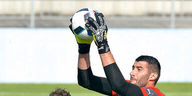 Rapid-Goalie Novota ist die Nummer drei