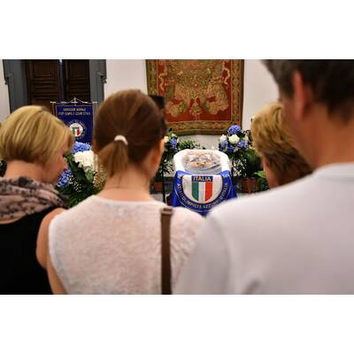 Bud Spencer in Rom aufgebahrt