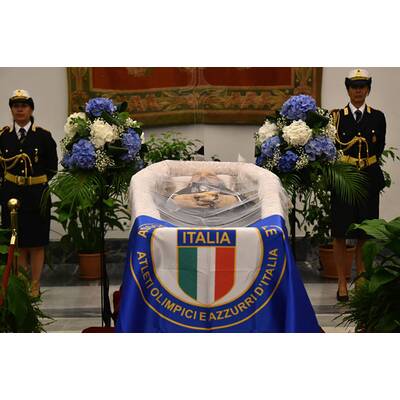 Bud Spencer in Rom aufgebahrt