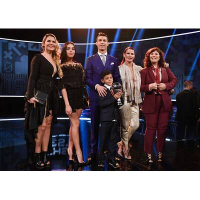 Cristiano Ronaldo: 1. Paarlauf mit Georgina 