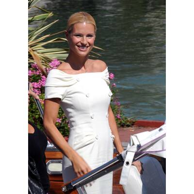 Michelle Hunziker: Badespaß in Pink