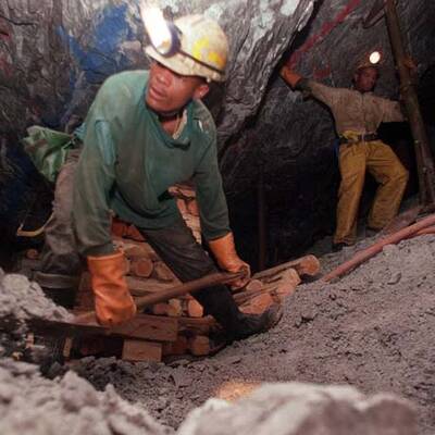 Grubenunglück in Südafrika