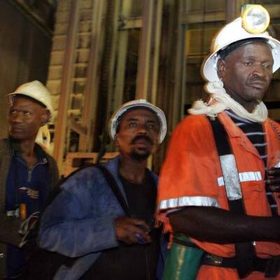 Grubenunglück in Südafrika