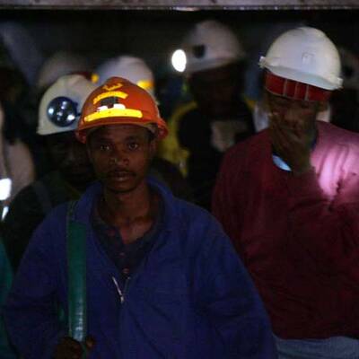 Grubenunglück in Südafrika