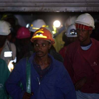 Grubenunglück in Südafrika