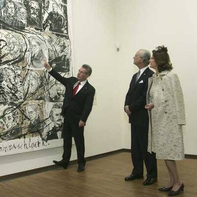 König Carl XVI. Gustaf und Königin Silvia in Wien