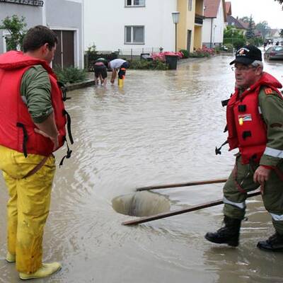 Land unter in Österreich