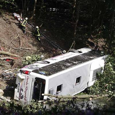 Busunglück bei Radevormwald