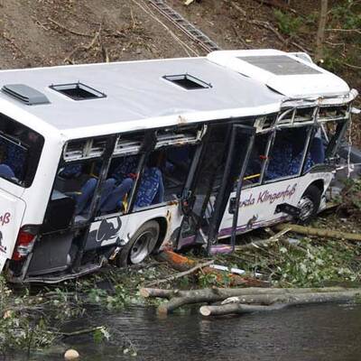 Busunglück bei Radevormwald