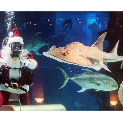 Weihnachtsmänner aus aller Welt