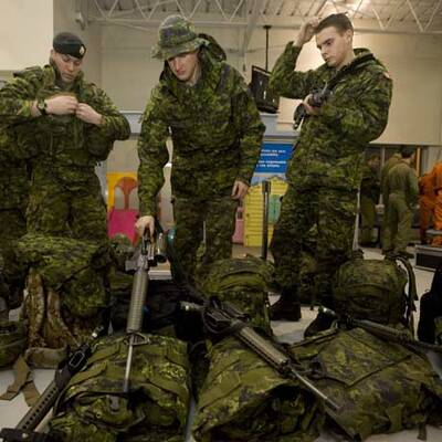 Hilfskräfte in Haiti