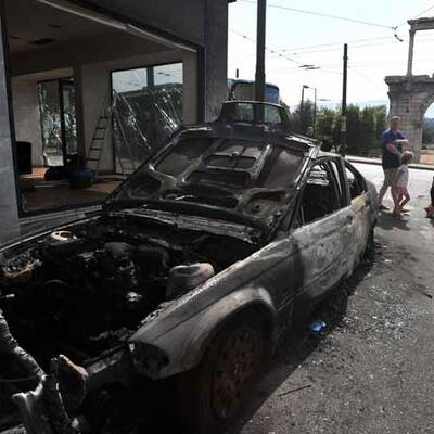 Bereits Kriegszustände in Athen