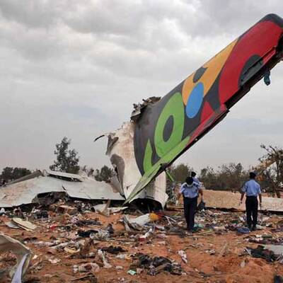 Flugzeugabsturz in Libyen