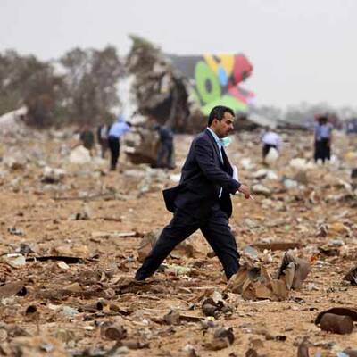 Flugzeugabsturz in Libyen