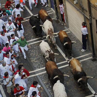 Sanfermines in Pamplona