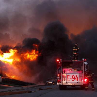 Gaspipeline-Explosion in San Francisco