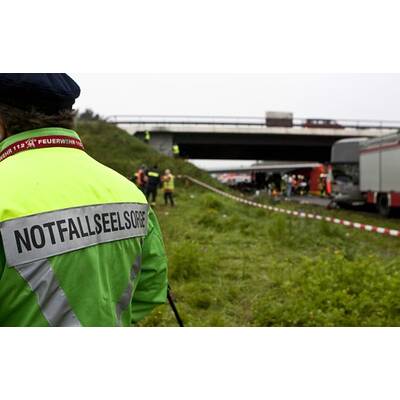 Busunfall nahe Berlin