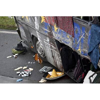 Busunfall nahe Berlin