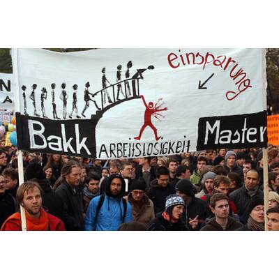 Demonstrationen für mehr Bildungsbudget