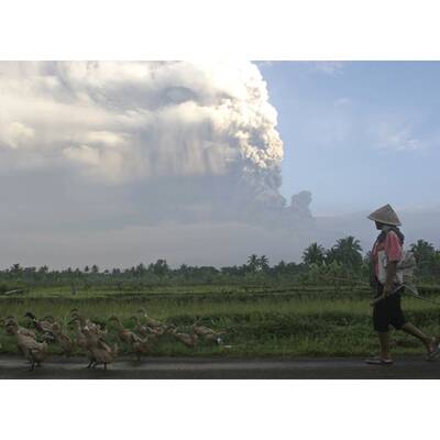 Vulkankatastrophe in Indonesien