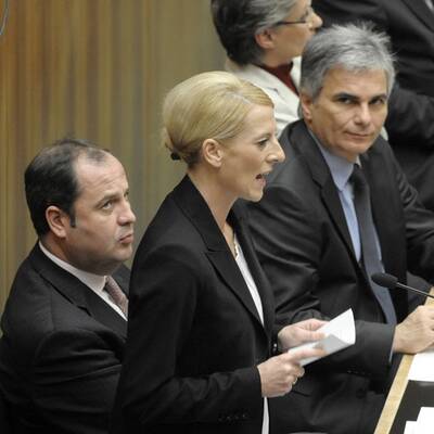 Remlers erste Nationalratssitzung