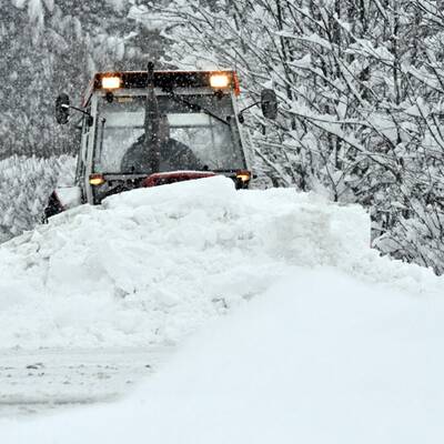 40 cm Neuschnee in Österreich