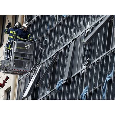 Detonation zerstörte Gerichtsgebäude