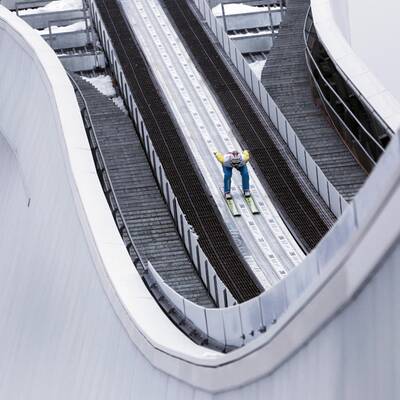 Windfarce in Garmisch-Partenkirchen