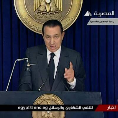 Mubarak: Despot tritt NICHT zurück