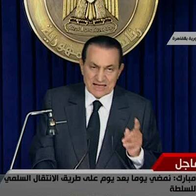 Mubarak: Despot tritt NICHT zurück