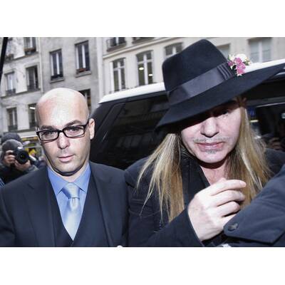 (Ex-) Dior-Designer John Galliano