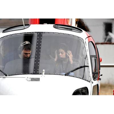 Ruby und Lugner flogen zum Lunch nach Kärnten