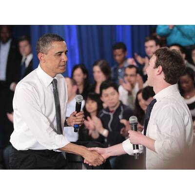 Zuckerberg trifft Obama