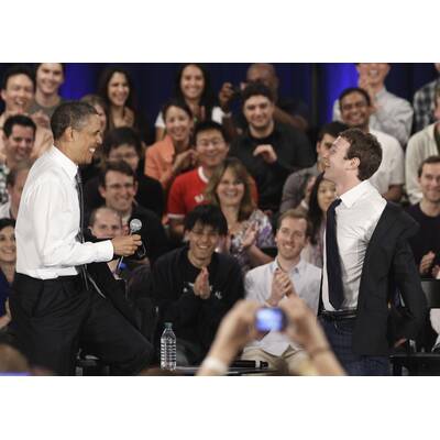 Zuckerberg trifft Obama