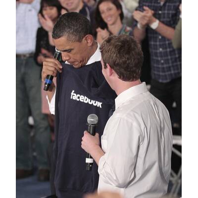 Zuckerberg trifft Obama