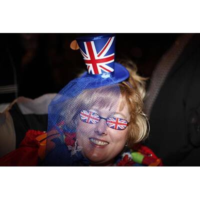 Kate und William heiraten: Fans vor der Westminster Abbey