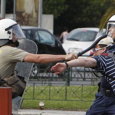 Massive Streiks und Proteste in Griechenland