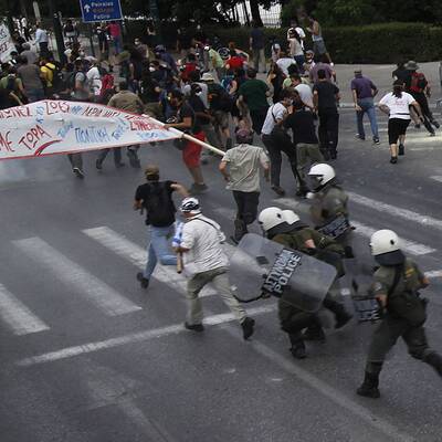 Massive Streiks und Proteste in Griechenland