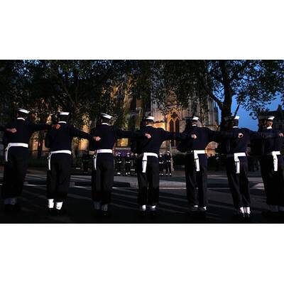 Generalprobe für die Hochzeit des Jahres