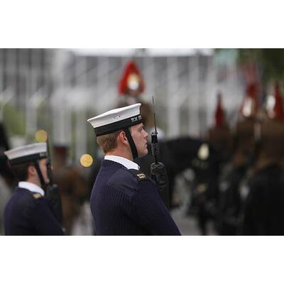 Generalprobe für die Hochzeit des Jahres