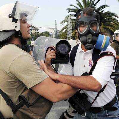 Massive Streiks und Proteste in Griechenland