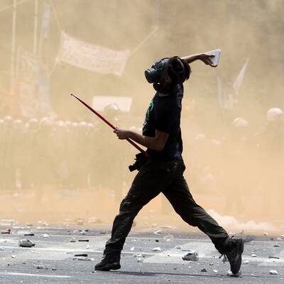 Massive Streiks und Proteste in Griechenland